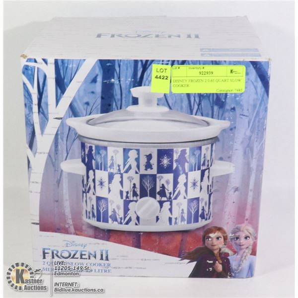 DISNEY FROZEN 2 0.65 QUART SLOW COOKER