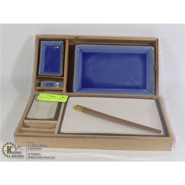 2 NEW JAPANESE  STYLE SUSHI SETS
