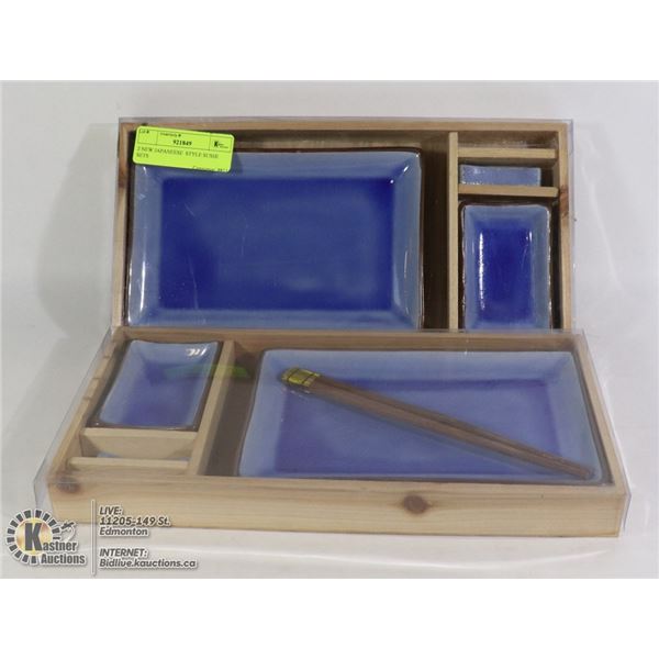 2 NEW JAPANESE  STYLE SUSHI SETS