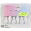 Image 1 : NEW 6 BOTTLES OF VISHINE GEL NAIL POLISH