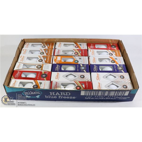 FLAT ASST TITLEIST RECLAIMED GOLF BALLS