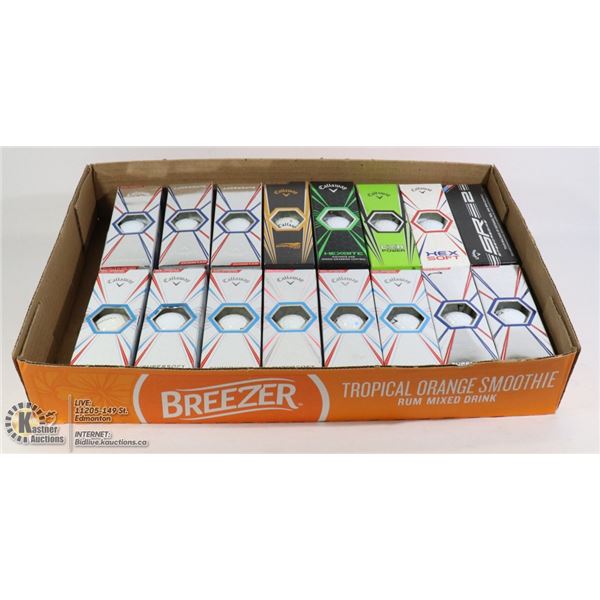 FLAT ASST CALLAWAY RECLAIMED GOLF BALLS