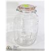 Image 1 : NEW STORE DISPLAY CRACKER BARREL GLASS JAR