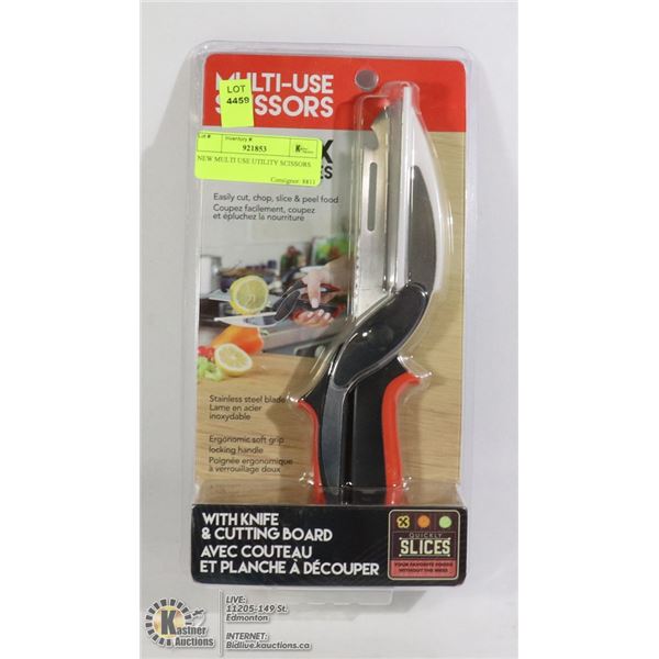 NEW MULTI USE UTILITY SCISSORS