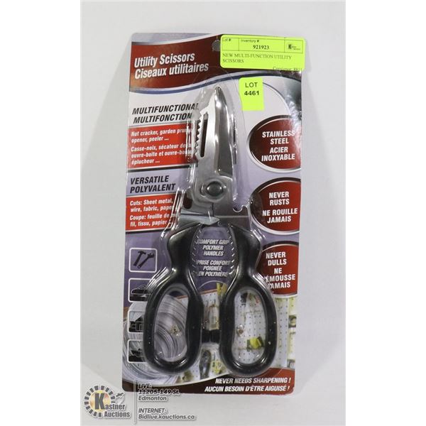 NEW MULTI-FUNCTION UTILITY SCISSORS