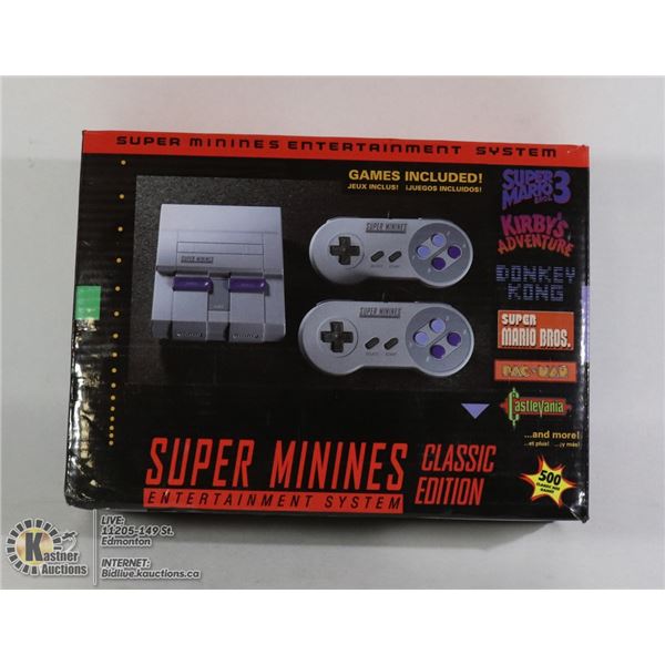 SUPER MININES ENTERTAINMENT SYSTEM CLASSIC EDITION