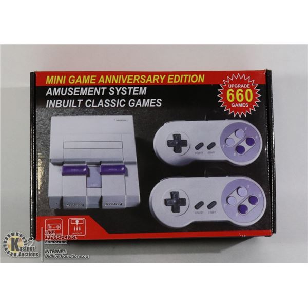 MINIGAME AMUSMENT SYSTEM INBUILT CLASSIC GAMES