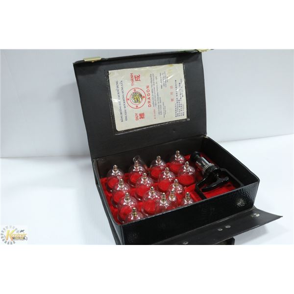 BLACK CARRY CASE WITH DUY THANH DRAGON