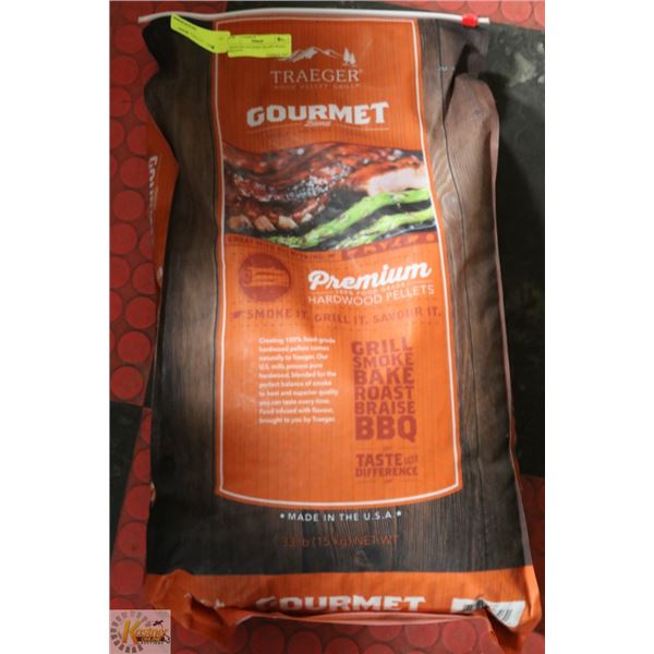 TRAEGER GOURMET BLEND WOOD PELLETS
