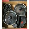 Image 1 : BOX WITH 7-PC T-FAL POT & PAN SET WITH