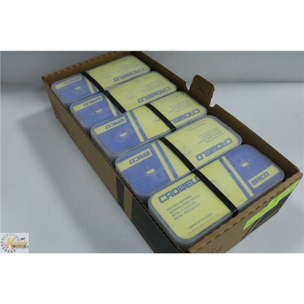 5 PACKS OF CADWELD WELDING MATERIAL