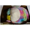 Image 1 : NEW ORIGINAL SQUISHMALLOWS TOY W/ TAGS ATTACHED