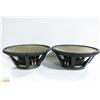 Image 1 : 2 X 15 INCH SPEAKERS