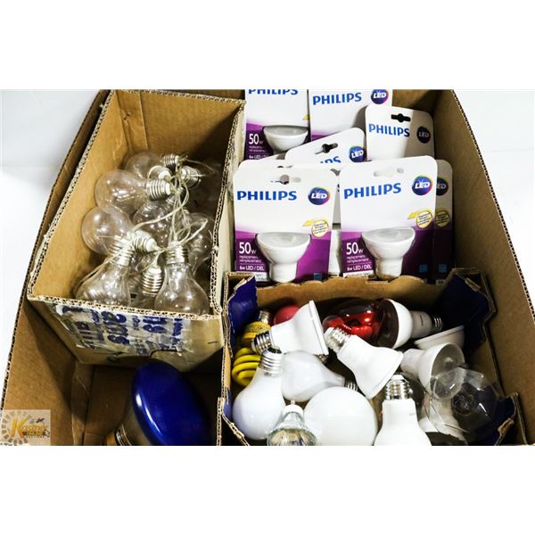 BOX WITH NEW PHILIPS LED 50W (6 WATT)