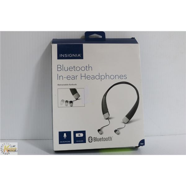 INSIGNIA BLUETOOTH IN EAR HEADPHONES