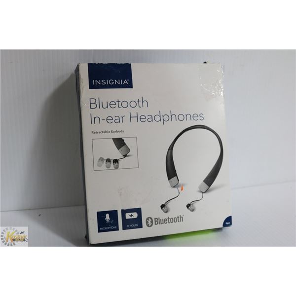 INSIGNIA BLUETOOTH IN EAR HEADPHONES