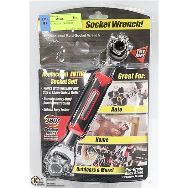 NEW 48 IN 1 SOCKET WRENCH
