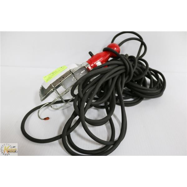 TROUBLE LIGHT WITH 50FT. CORD - LIKE NEW