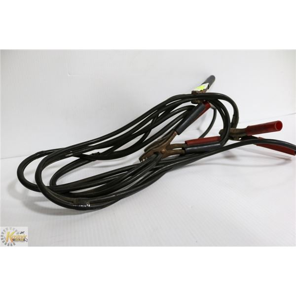BOOSTER CABLES - BLACK