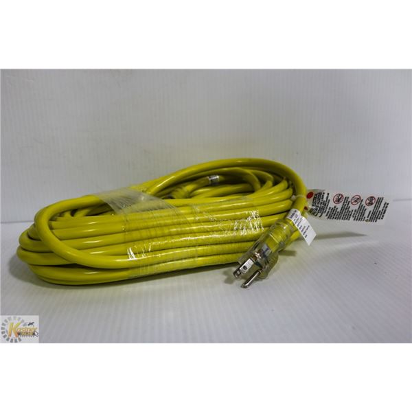 NEW 50 FT HEAVY DUTY 12 /3 GAUGE EXTENSION CORD