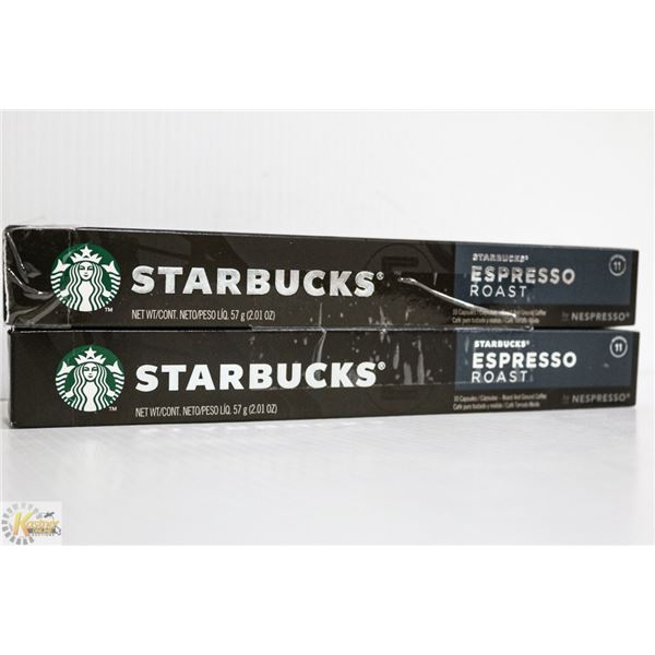 NEW STARBUCKS NESPRESSO ORIGINAL CAPSULES