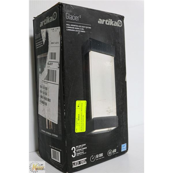 ARTIKA GLACIER WALL MOUNTED LED LIGHT FIXTURE