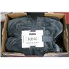 Image 1 : KIRKLAND KING PLUSH BLANKET 112" X  92"