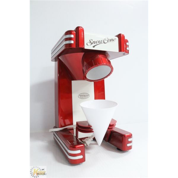 SNOW CONE MACHINE