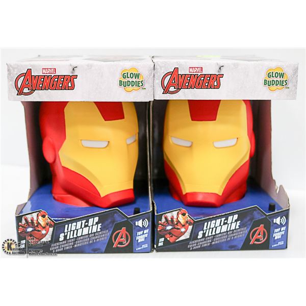 GLOW BUDDIES IRON MAN WITH SOUND