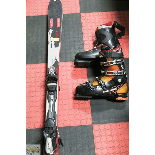 SKI AND BOOTS
