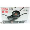 Image 1 : NEW T-FAL ELITE PAN 3 PIECES SET