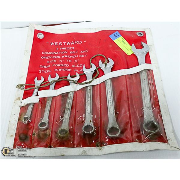 WESTWARD 6 PCE WRENCH SET