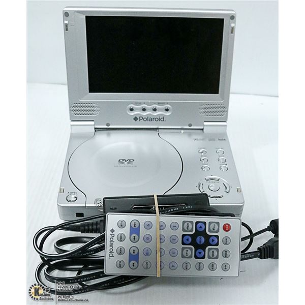 POLAROID PORTABLE DVD PLAYER