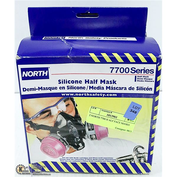 2 NORTH 7700 H ALF FACE MASKS