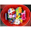 Image 1 : BASKET OF KIDS TOYS
