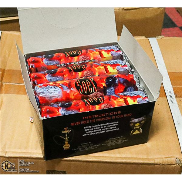 SOEX QUICK LITE CHARCOAL TABLETS FOR HOOKA PIPE