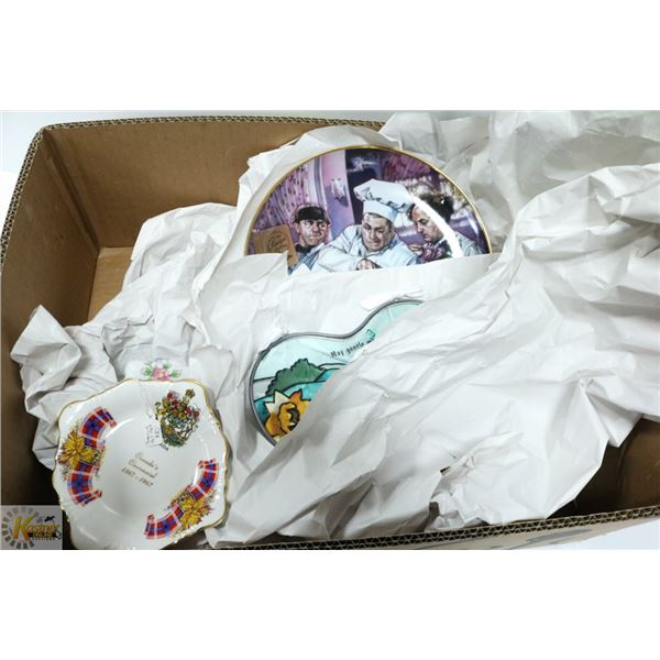 LOT OF 4 VINTAGE PLATES