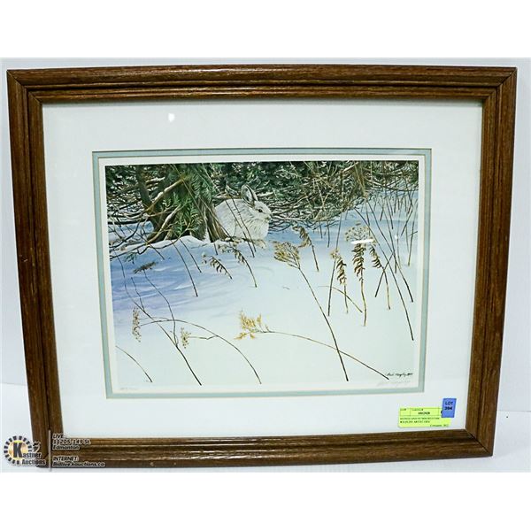 SIGNED AND NUMBERED/3000 WILDLIFE ARTIST ERIC