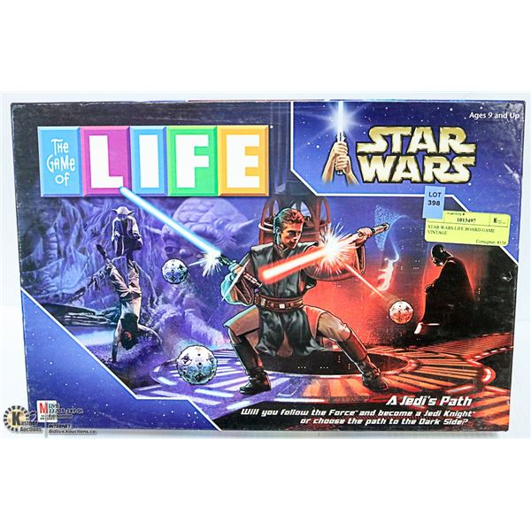GAME OF LIFE BOARD GAME - STAR WARS