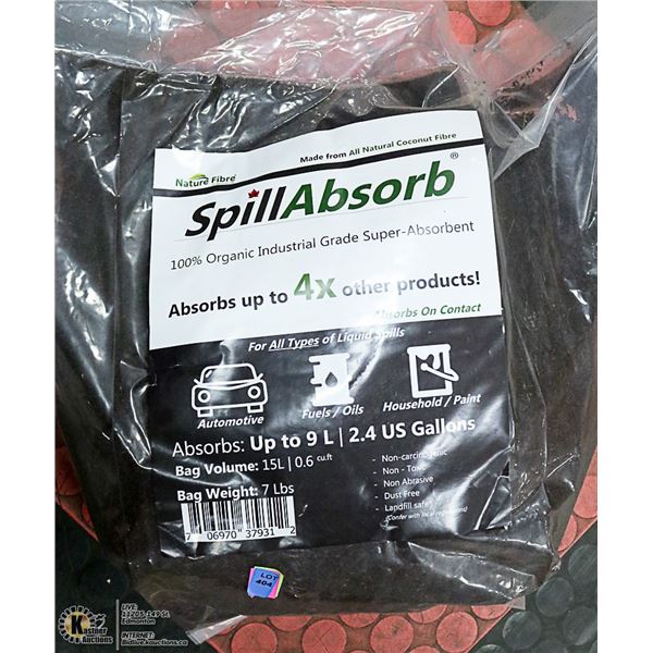 7LB BAG OF INDUSTRIAL GRADE SUPER ABSORBANT