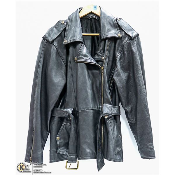 LEATHER JACKET SIZE LARGE