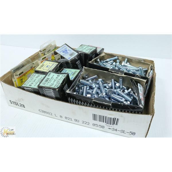 FLAT OF ASSORTED HARDWARE