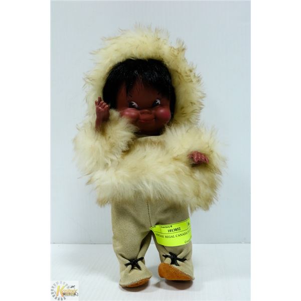 VINTAGE  REGAL CANADA DOLL 12"