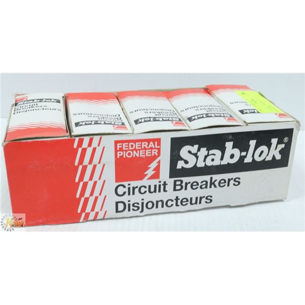 5 STAB-LOK CIRCUIT BREAKERS