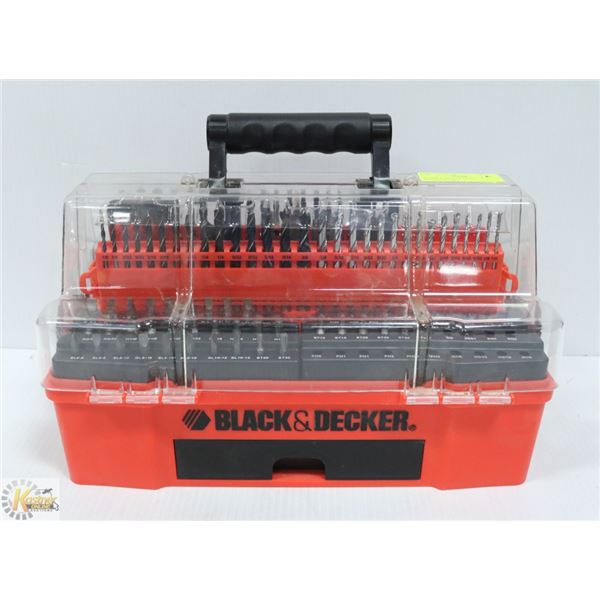 BLACK & DECKER DRILL ACCESSORY KIT
