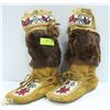 Image 1 : VINTAGE WOODLAND CREE MUKLUKS SIZE 10