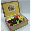 Image 1 : CIGAR BOX FULL OF 60'S TOYS