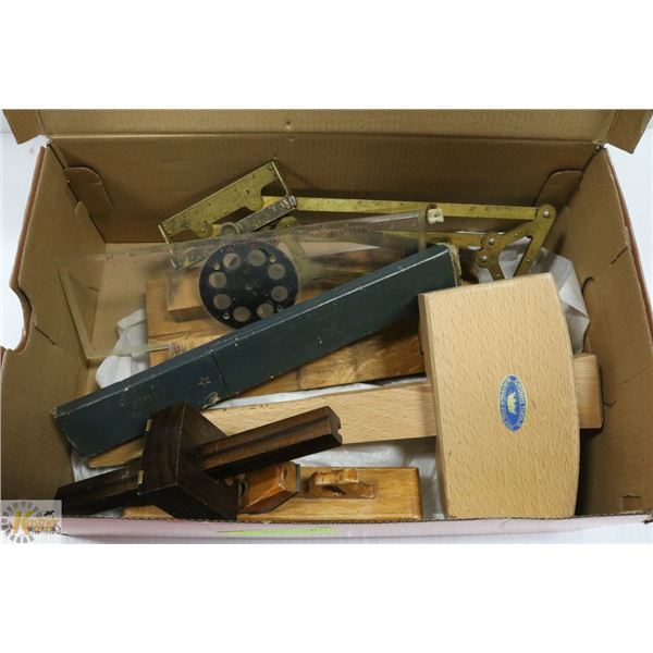 VINTAGE CROWN CARPENTRY TOOLS