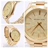 Image 7 : NEW MICHAEL KORS GOLDPLATED MK LOGO DIAL MSRP $349