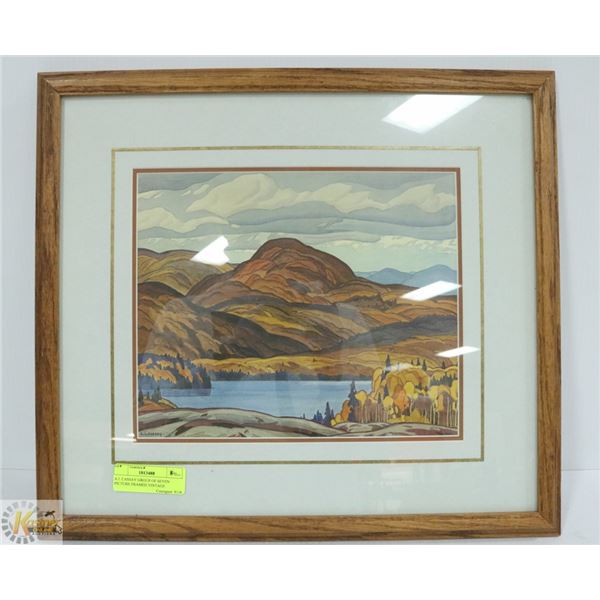 A.J. CASSAY 'GROUP OF SEVEN' PICTURE FRAMED